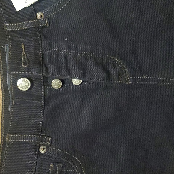 Melville high rise button fly jean cutoff shorts - Picture 2 of 8